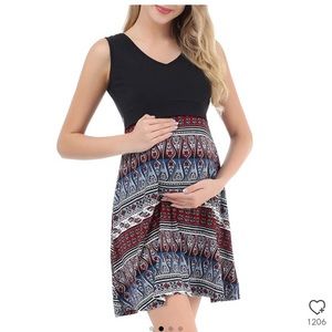 Maternity nursing dress